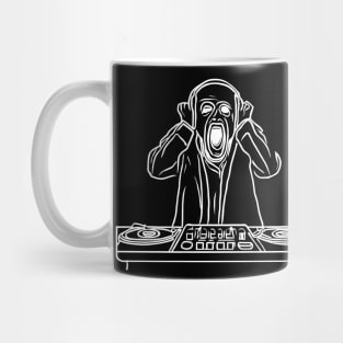 The Scream DJ | Oldschool Turntable Vinyl LP Vol 2 | Music Mug